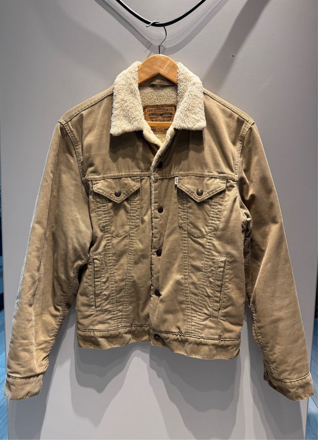 Chaqueta Levi's Pana Beige con Borrego