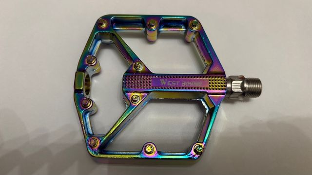 Pedales Bici Aluminio WEST BIKING Arcoíris