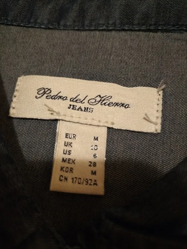 Camisa vaquera mujer