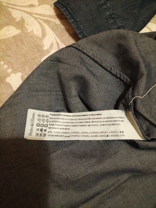 Camisa vaquera mujer