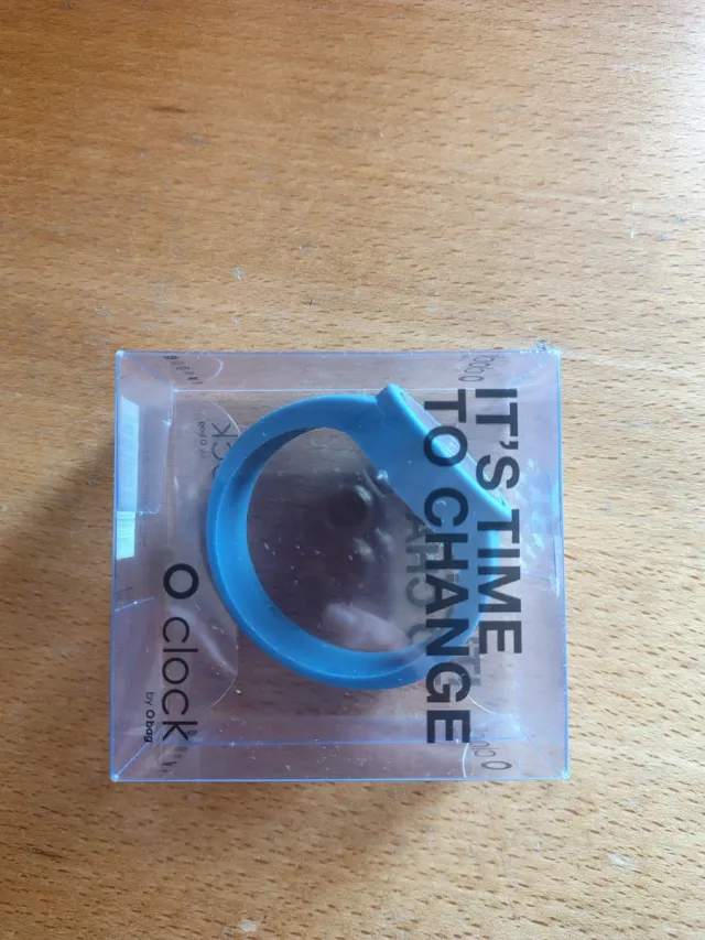 Reloj O bag azul nuevo
