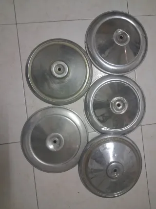 5 coppette per fiat 500 d'epoca