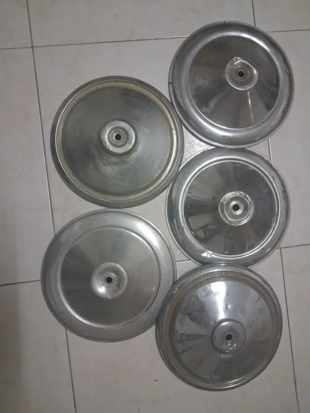 5 coppette per fiat 500 d'epoca