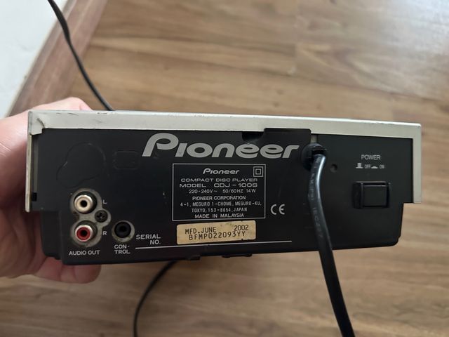 Pioneer CDJ-100S Reproductor DJ