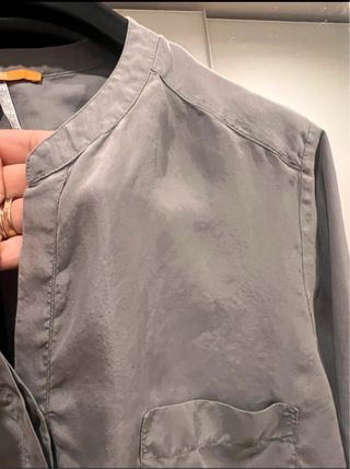 Camicia Hugo Boss Orange seta grigio/tortora L