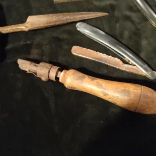 Lotto arnesi antichi da collezione