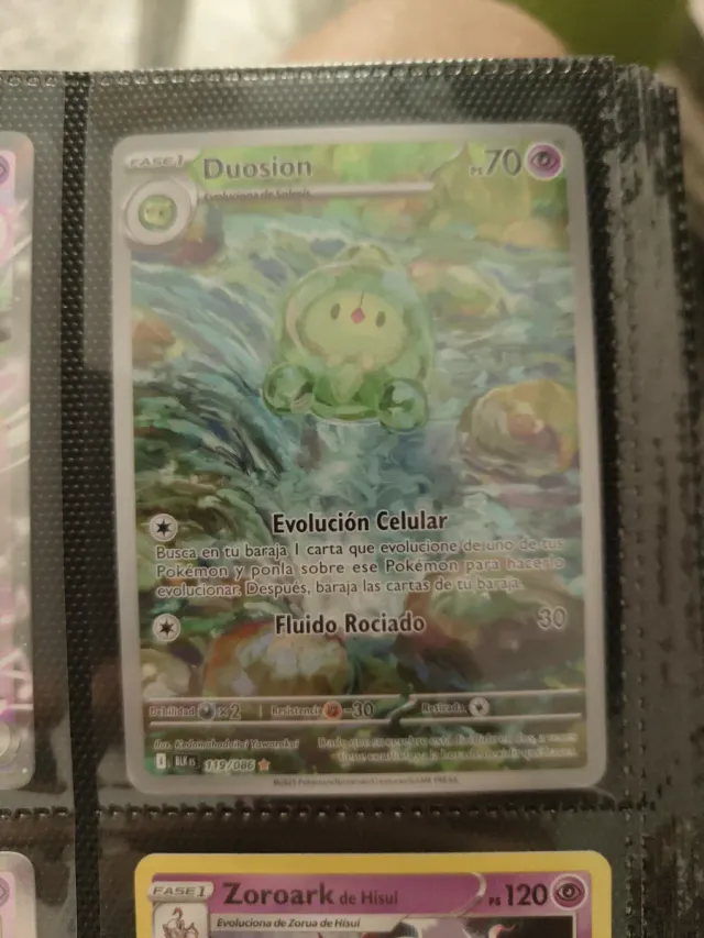Carta Pokémon Duosion Fase 1 Full Art