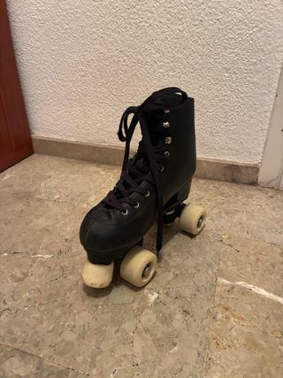 Patines Artísticos Negros Talla 38