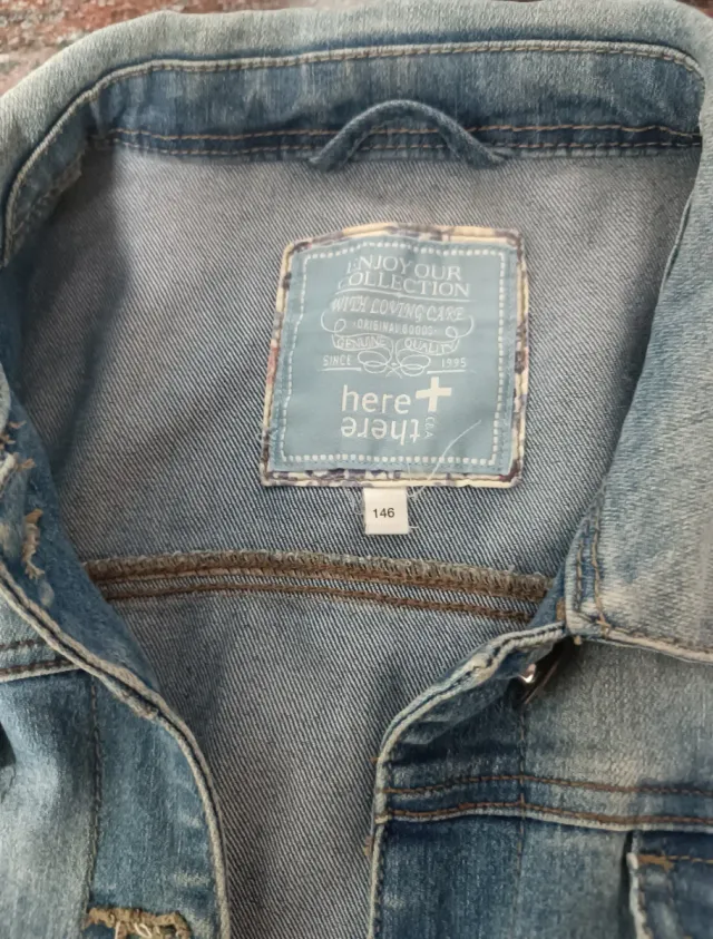 Cazadora vaquera niña 146 cm