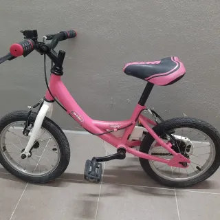 Bicicleta infantil rosa B-PRO