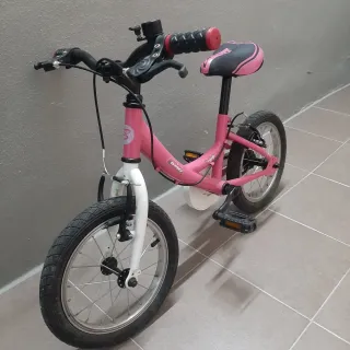 Bicicleta infantil rosa B-PRO
