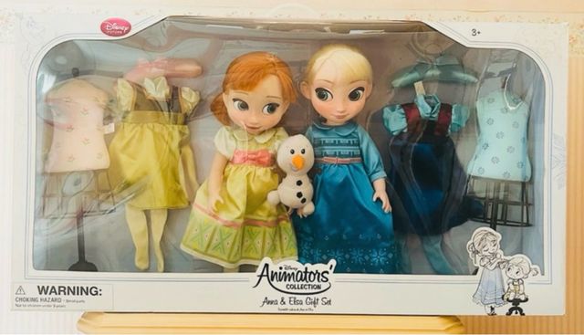 Disney Animators Collection Anna & Elsa Set