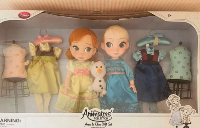 Disney Animators Collection Anna & Elsa Set