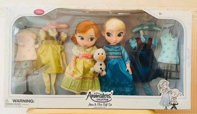 Disney Animators Collection Anna & Elsa Set