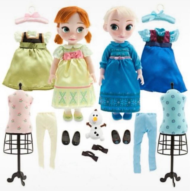 Disney Animators Collection Anna & Elsa Set