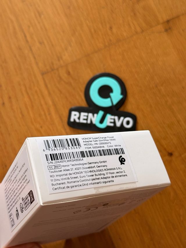 Cargador Honor SuperCharge 100W // Sin abrir