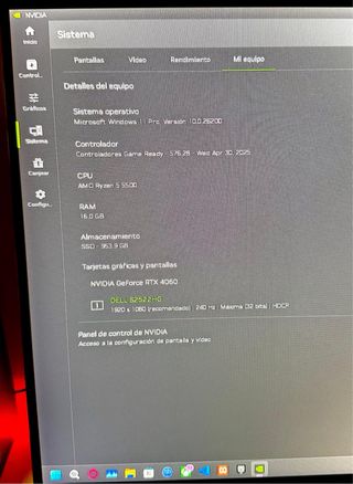 Setup Gamer RTX 4060 Ti