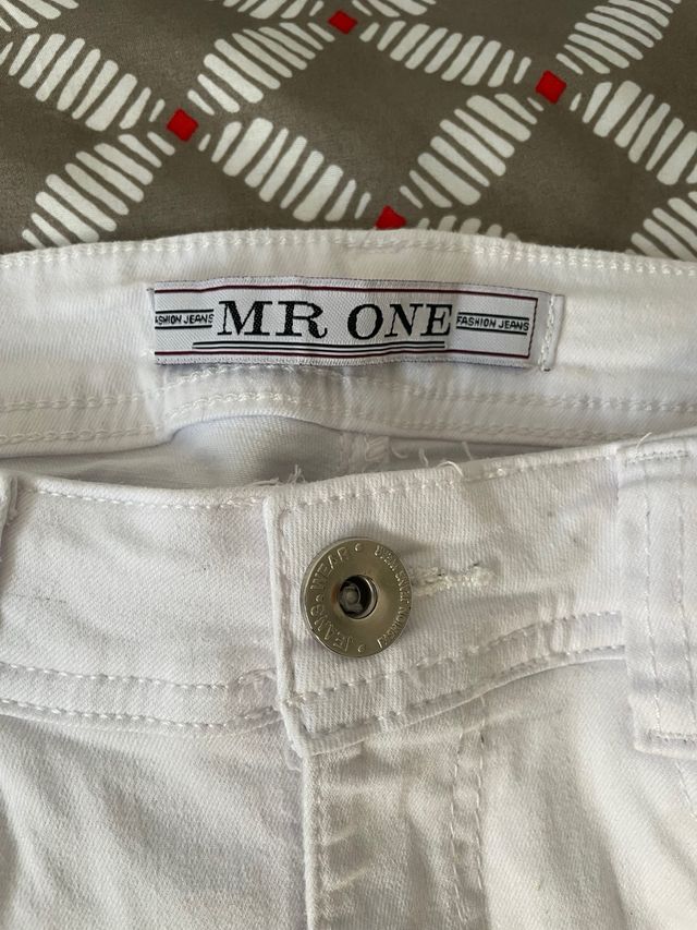 Pantalón blanco MR. ONE Talla S nuevo
