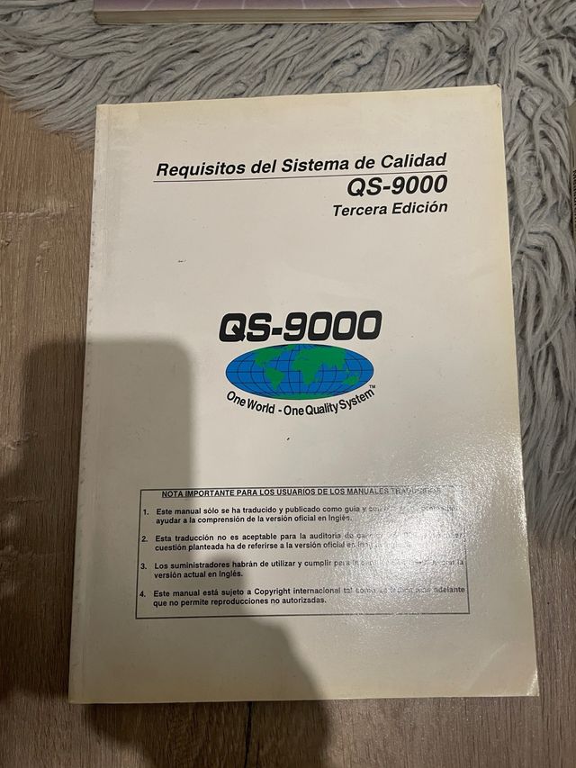 Libros de sistemas de calidad