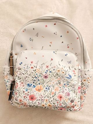 Mochila Parfois pequeña floral