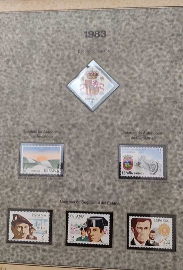 Coleccion Álbumes con Sellos España