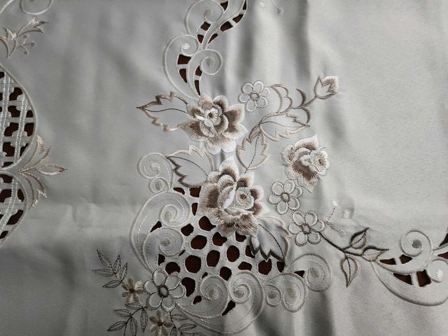 Mantel decorativo + 9 servilletas