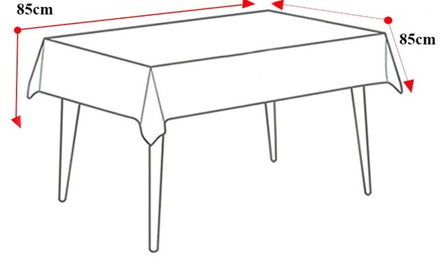 Mantel decorativo + 9 servilletas