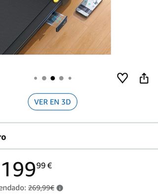 Cinta de Correr SIN ABRIR Almohadilla Toputure