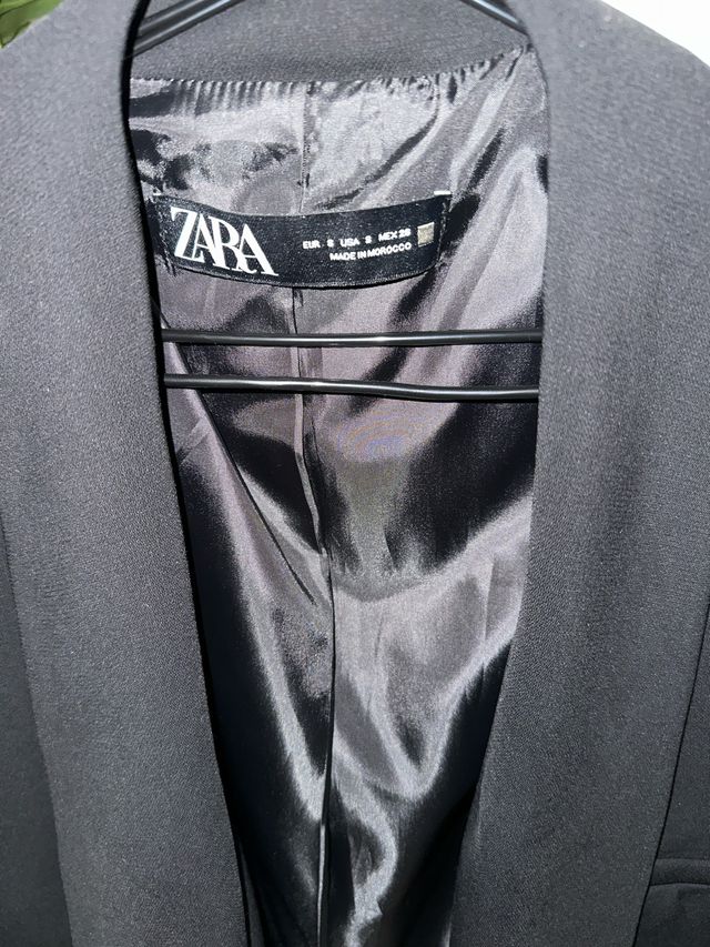 Blazer negro Zara Talla s