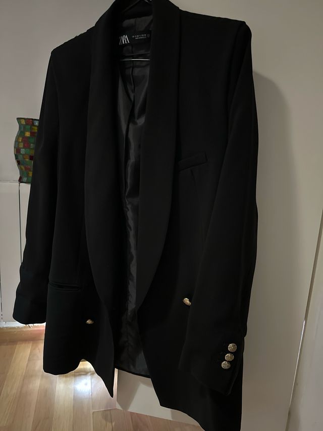 Blazer negro Zara Talla s