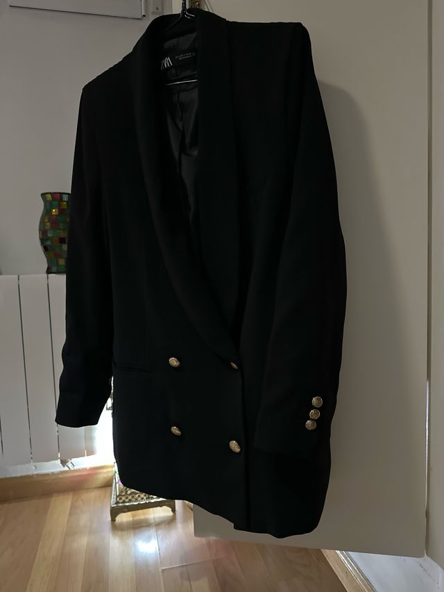 Blazer negro Zara Talla s