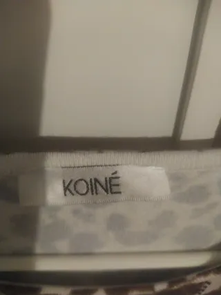 Maglia donna Icone marrone e rosa