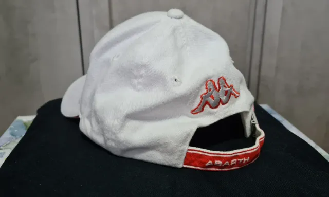 Cappellino Abarth Bianco