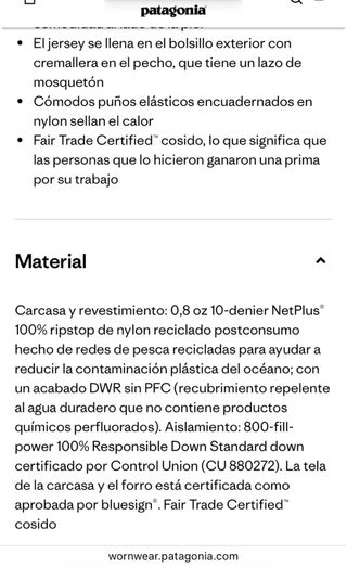 Plumas Patagonia Alplight Morado/Rosa