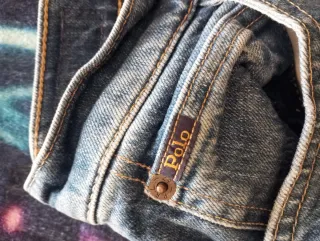 Tejano Mujer Polo Ralph Lauren Azul