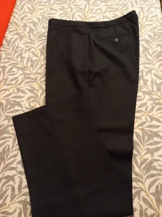 Pantalón Massimo Dutti Negro