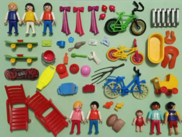 Playmobil Lote Accesorios y Figuras
