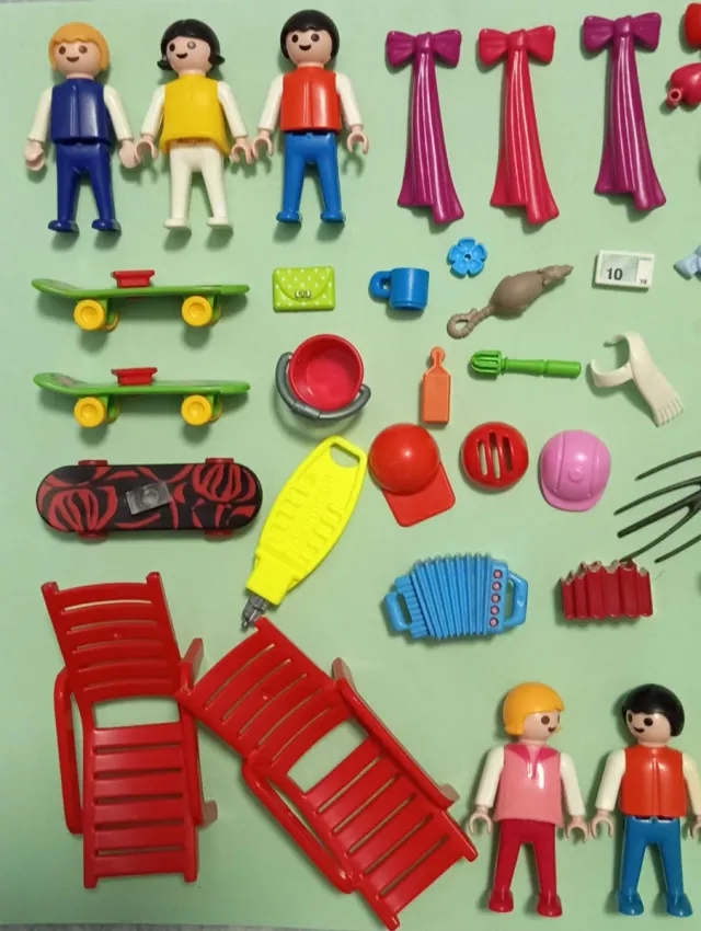 Playmobil Lote Accesorios y Figuras