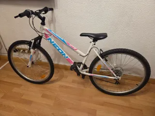 Bicicleta de Montaña MTB Blanca