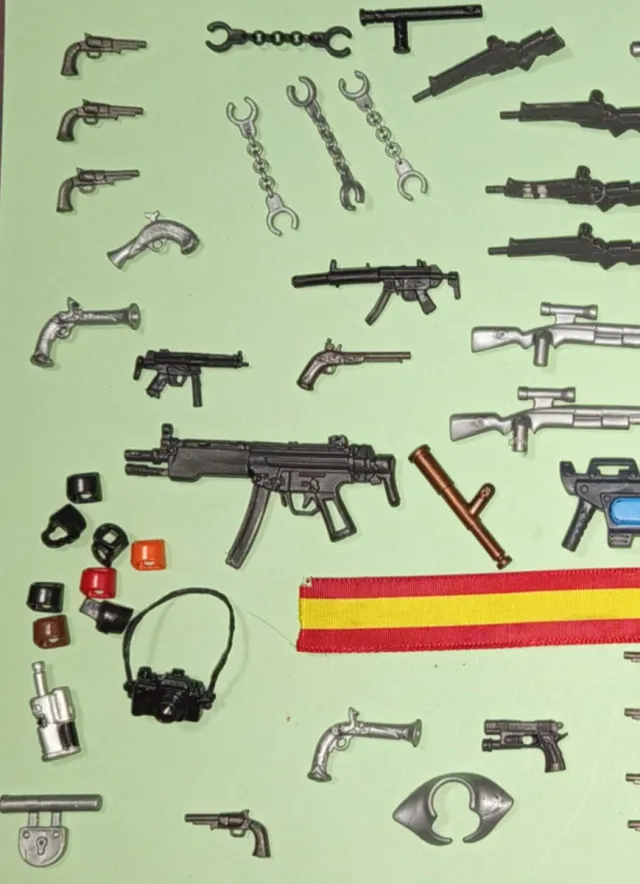 Lote Playmobil Accesorios Armas y Complementos