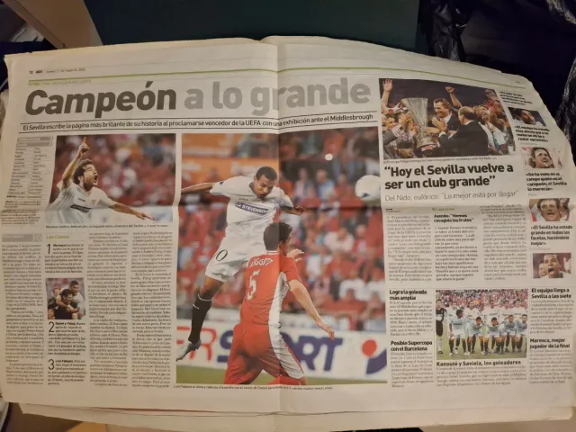 Quotidiano Sevilla FC 2006 UEFA Champions