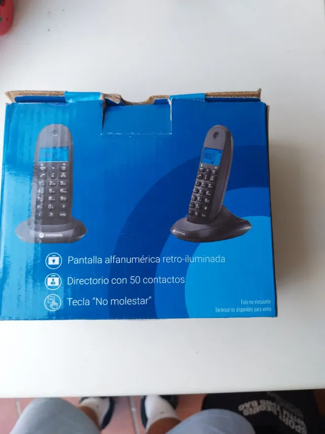 Teléfono Motorola Inalámbrico