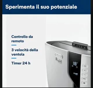 Condizionatore Pinguino De'Longhi PAC EX100 Silent
