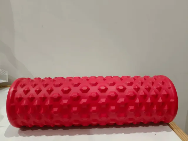 Rodillo masajeador piernas rojo
