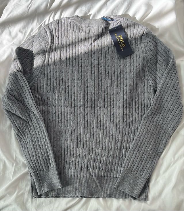 Jersey Polo Ralph Lauren Gris Talla M