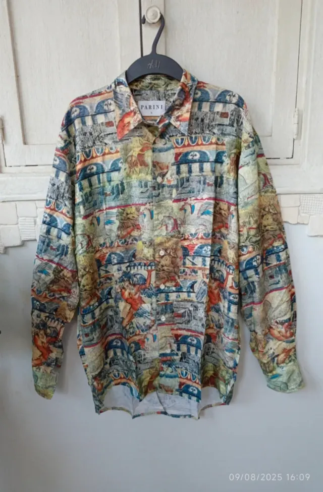 Camicia a fantasia Parini Tg.L