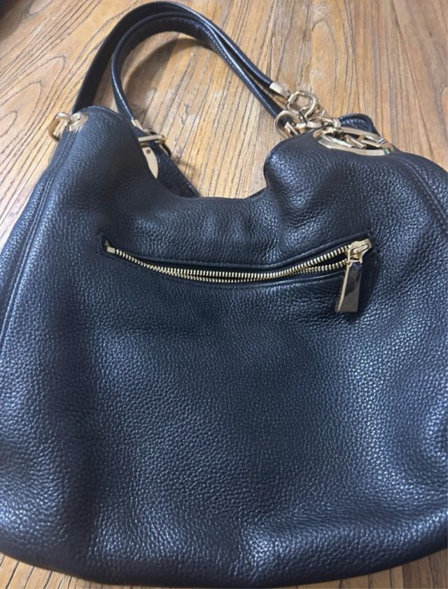 Bolso Piel Michael Kors Negro Auténtico