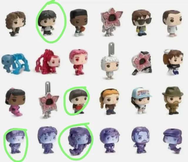 Funko Pop Stranger Things Kinder REPETIDOS 
