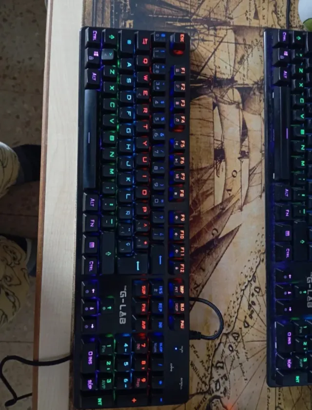 Teclado Gaming G-LAB RGB