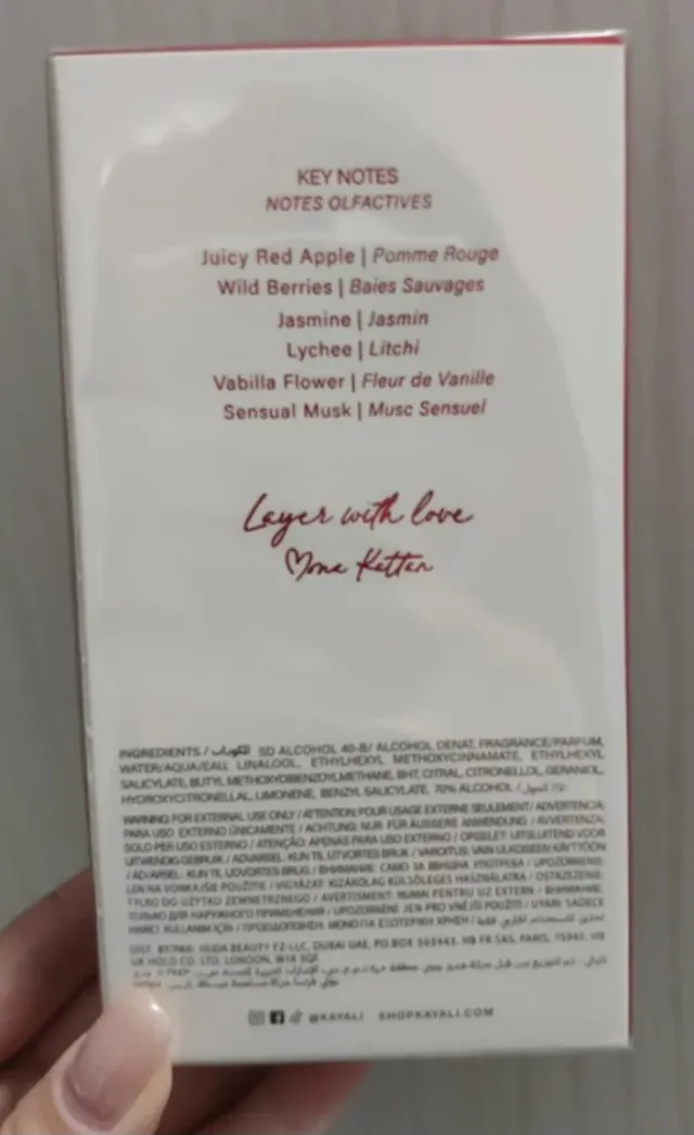 Perfume kayali juicy apple